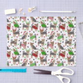 Yorkie Christmas Yorkshire Terrier Dog Tissuepapier (Craft)