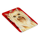 Yorkie Color Block Magnet Magneet (Rechterzijde)