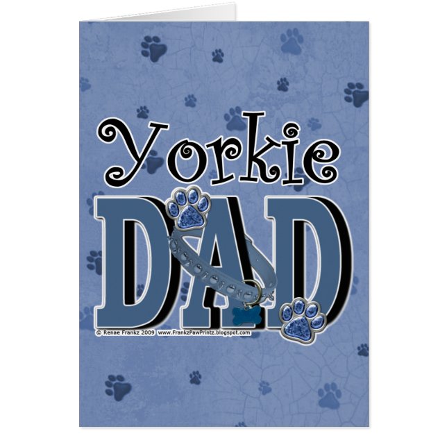 Yorkie DAD (Voorkant)