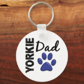 Yorkie Dad 2 Sleutelhanger (Voorkant)