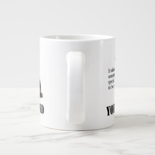 Yorkie Dad Jumbo Mok (Achterkant)