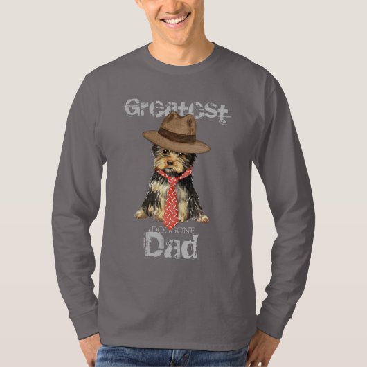 Yorkie Dad T-shirt (Voorkant)