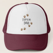 Yorkie Dad Trucker Pet (Voorkant)