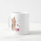 Yorkie de Schattigee probleemmaker Koffiemok (Voorkant links)