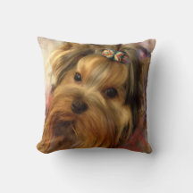 Yorkie Designer Kussen