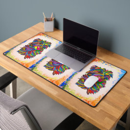 Yorkie Desk BG Mat