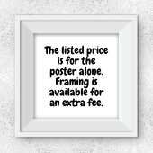 Yorkie die in het vliegtuig AI vliegt produceerde Poster