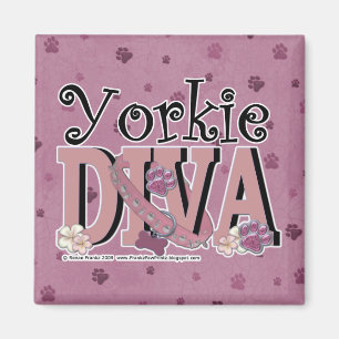 Yorkie DIVA Magneet