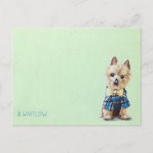 Yorkie Dog Briefkaart