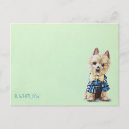 Yorkie Dog Briefkaart