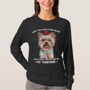 Yorkie dog gift Yorkshire pet T-shirt