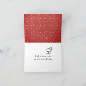 Yorkie Dog Hartelijk dank voor de vergadering van  Bedankkaart (Binnen)