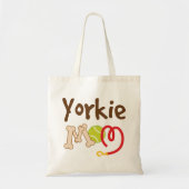Yorkie Dog Ma Yorkshire Terrier Tote Bag (Voorkant)