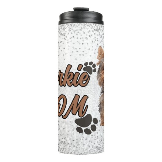 Yorkie Dog mama Thermosbeker (Voorkant)