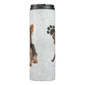 Yorkie Dog mama Thermosbeker (Achterkant)