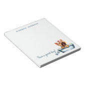 Yorkie Dog Persoonlijk Notitieblok (Schuin)