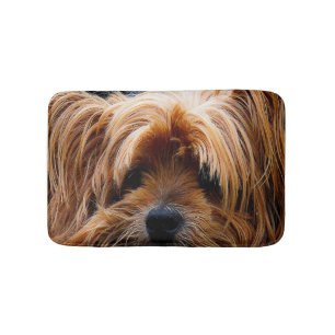 Yorkie Dog Pet Sleep Rug of Food Mat Home Decor