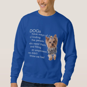 Yorkie Dog Quotes Trui