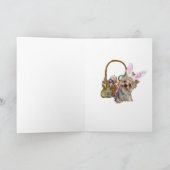 Yorkie Easter Egg Hunt Kaarten (Binnen)