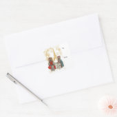 Yorkie Eiffeltoren Paris Cadeau Labels (Envelop)