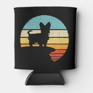 Yorkie-eigenaar Retro Vintage jaren 60 70 Jachthon Blikjeskoeler