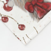 Yorkie  fleece deken (Hoek)