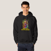 Yorkie For a Brighter Sunshine Yorkshire Terrier D Hoodie (Voorkant volledig)