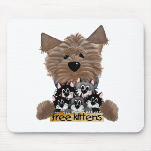 Yorkie free Kittens Muismat