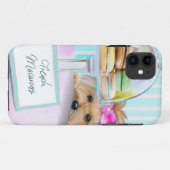 Yorkie French Macarons Case-Mate iPhone Case (Achterkant (horizontaal))