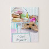 Yorkie French Macarons Legpuzzel (Verticaal)