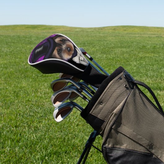YORKIE GOLFHEADCOVER (Insitu)