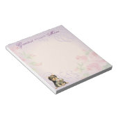 Yorkie Heart mama Notitieblok (Schuin)