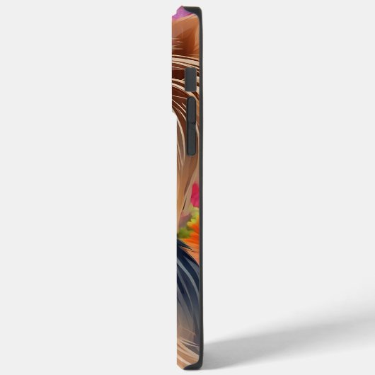 Yorkie-Hoesje Case-Mate iPhone Case (Achterkant / Links)