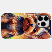 Yorkie-Hoesje Case-Mate iPhone Case (Achterkant (horizontaal))