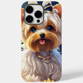 Yorkie-Hoesje Case-Mate iPhone Case (Achterkant)