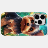 Yorkie-Hoesje Case-Mate iPhone Case (Achterkant (horizontaal))