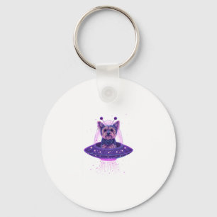 Yorkie � Hond Buiten Deze Wereld Sleutelhanger