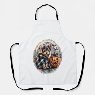 Yorkie Hond Halloween Schort
