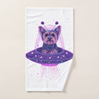 Yorkie � Hond Uit-een-Andere-Wereld Handdoek