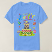 Yorkie Hondenliefhebber Funny Easter Egg Yorkie Ha T-shirt (Design voorkant)
