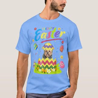 Yorkie Hondenliefhebber Funny Easter Egg Yorkie Ha T-shirt
