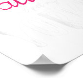 Yorkie Hondenliefhebber Tattoo Funny Dog Mom Gift  Poster (Hoek)