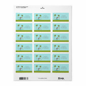 Yorkie Island Princess Off-Leash Art™ Etiket (Full Sheet)