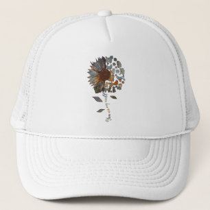 Yorkie Je bent mijn wereld Sunflower Graphic Yorki Trucker Pet