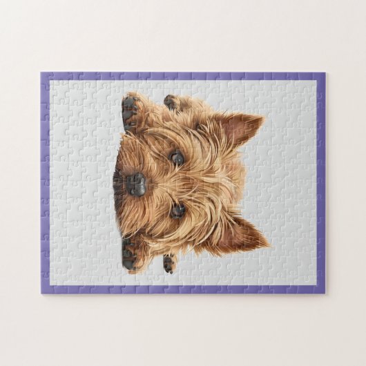 Yorkie Jigsaw Puzzle Legpuzzel (Horizontaal)