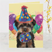 YORKIE               KAART (Gele Bloem)