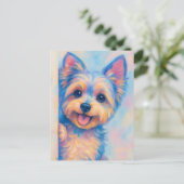 Yorkie Kaart - Blank (Staand voorkant)