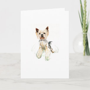 Yorkie Kaart– Yorkshire Terrier, Hondenliefhebber Kaart
