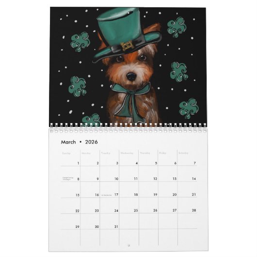 Yorkie Kalender (Mar 2026)