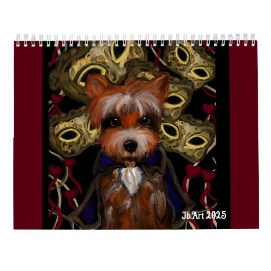 Yorkie Kalender (Achterkant)